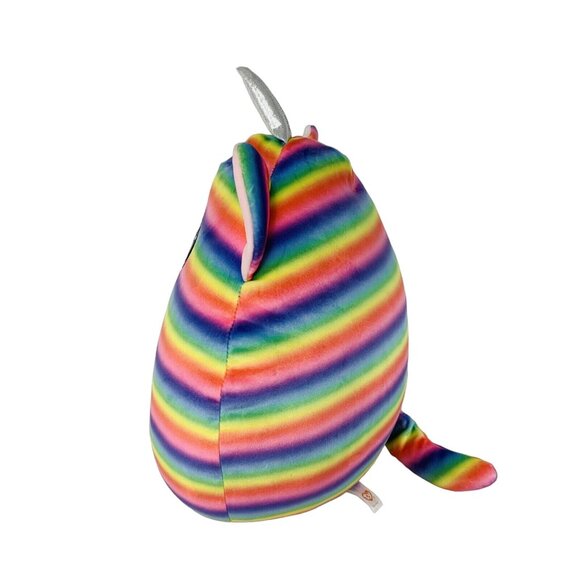 Rainbow Caticorn Plush Pillow Heather The Unicorn Cat Stuffed Animal Soft Squish - Picture 12 of 12
